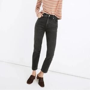 Madewell The Perfect Vintage Ankle Jean in Claybrook Wash *Embroidered*